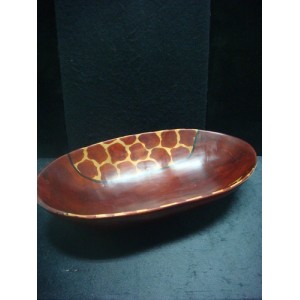 Tigela Oval Girafa 12