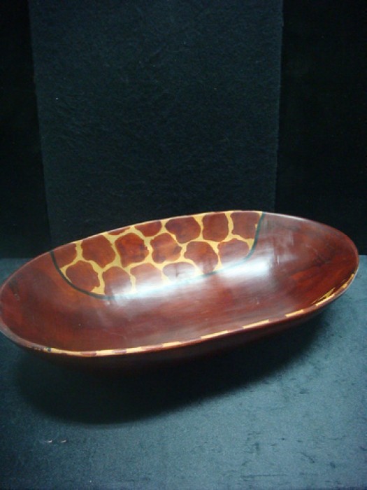 Tigela Oval Girafa 12