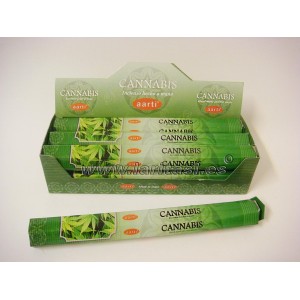 Incenso Aarti Cannabis (pack 6)
