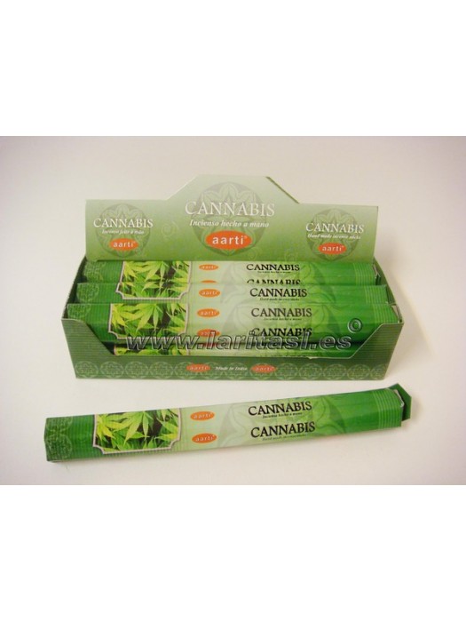 Incenso Aarti Cannabis (pack 6)
