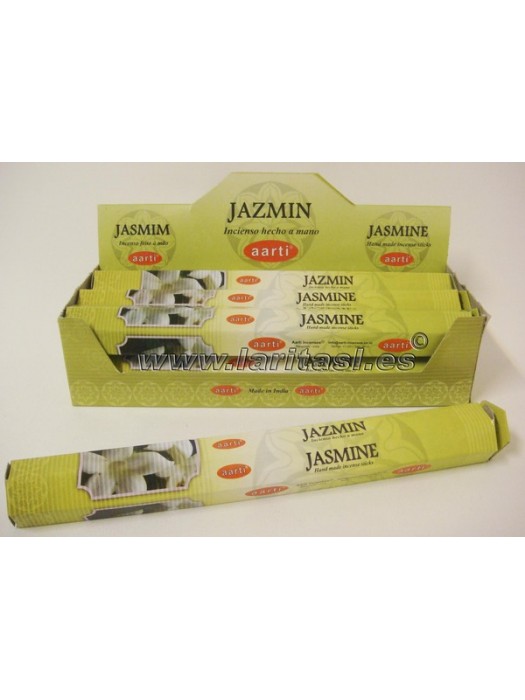 Incenso Aarti Jasmim (pack 6)