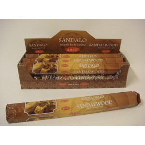 Incenso Aarti Sandalo (pack 6)