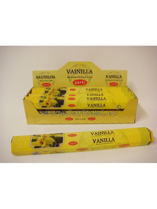 Incenso Aarti Baunilha (pack 6)