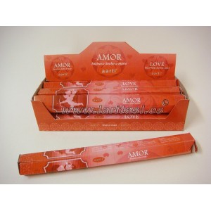 Incenso Aarti Amor (pack 6)