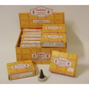 Cones Goloka Nag Champa (12x10 conos)