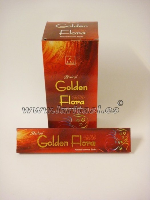Incenso Balaji Golden Flora 15gr