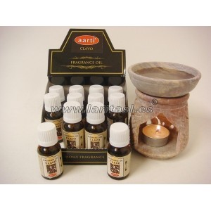 Oleo perfumado Aarti Cravo 15ml (pack 12)