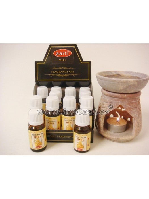 Oleo perfumado Aarti Mel 15ml (pack 12)
