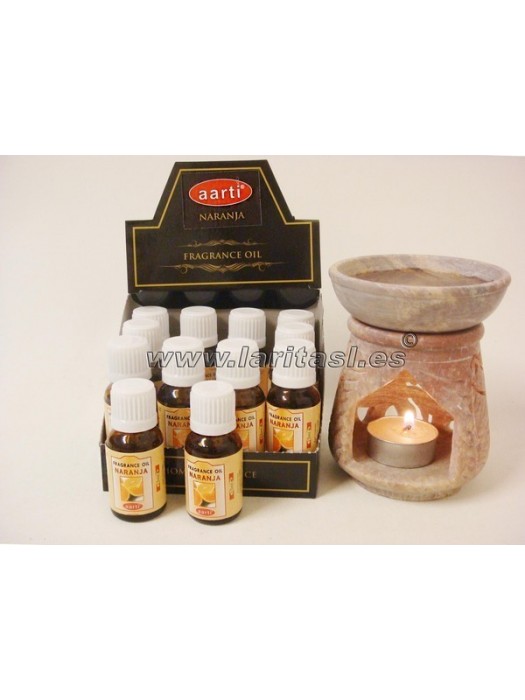 Oleo perfumado Aarti Laranja 15ml (pack 12)