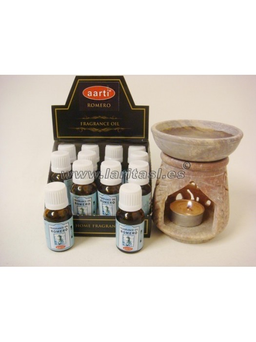 Oleo perfumado Aarti Alecrim 15ml (pack 12)