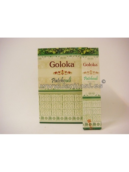 Goloka Premium Patchuli 15gr (pack 12)