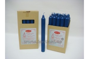 Vela Cor Azul Escuro 19cmx2cm +/- 8h