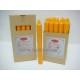 Vela Cor Laranja 19cmx2cm +/- 8h