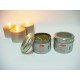 Vela com aroma enlatada Melao