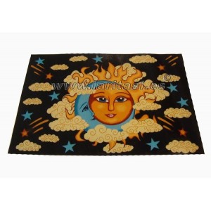 Colcha Sol e Lua (135x210)
