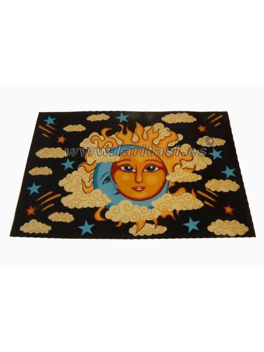Colcha Sol e Lua (135x210)