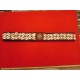 Cinto 2 conchas vermelho