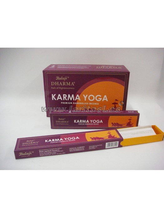 Incenso Balaji Dharma series Karma Yoga 15gr