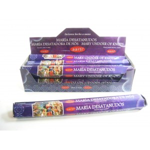Incenso Aarti Maria Desatadora de Nos (pack 6)