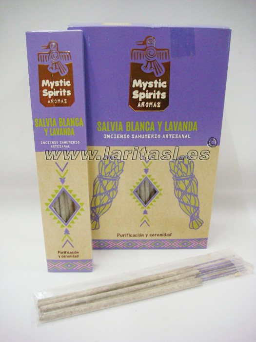 HD Mystic Spirit White Sage+ Lavender 8stk (12x8stk) - lila