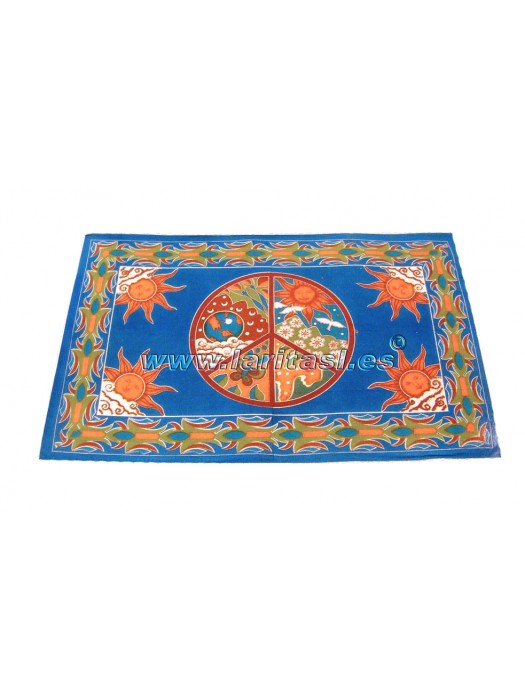 Colcha Paz Azul (135x210)